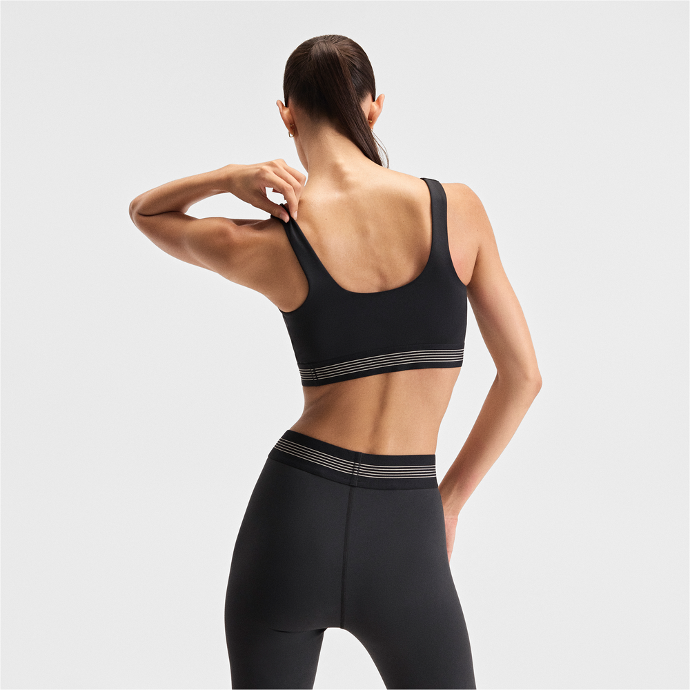 Sport melltartó New Balance WB61Q0QKBK – fekete