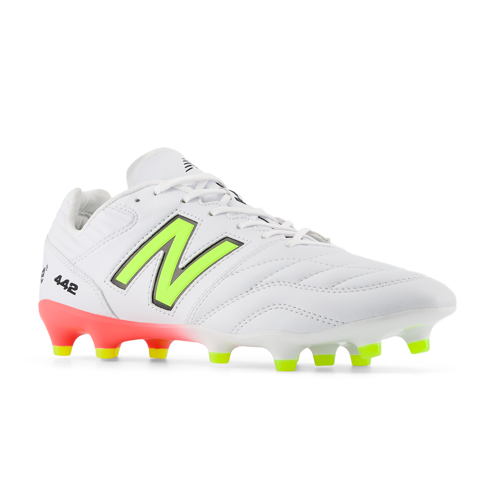 Férfi focicipő New Balance 442 V2 PRO FG MS41FMB2 – fehér