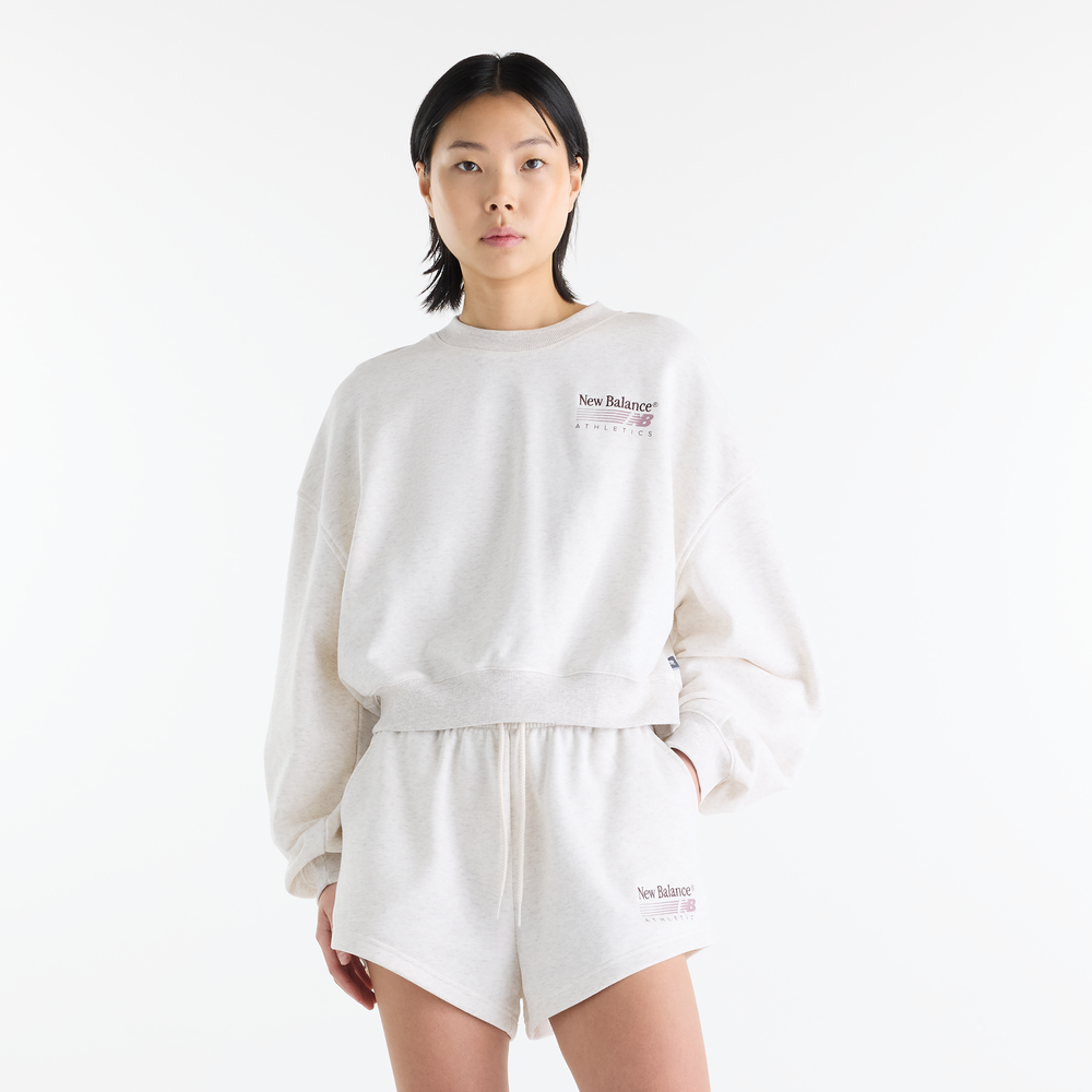 Női rövidnadrág New Balance WB62232JLIT – bézs