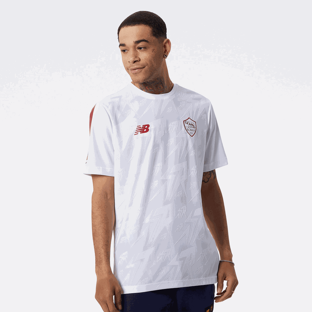 Póló New Balance AS Roma MT231232AWY – fehér
