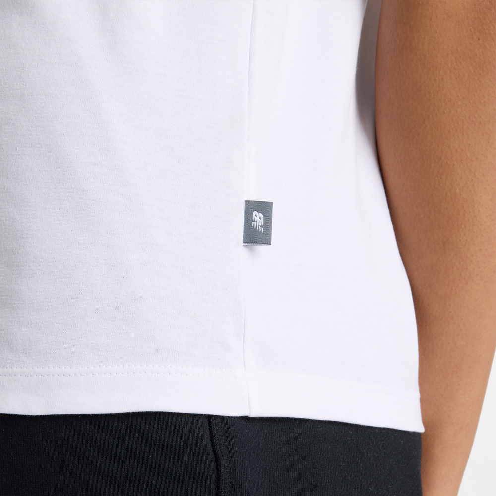 Női póló New Balance WT51540WT – fehér