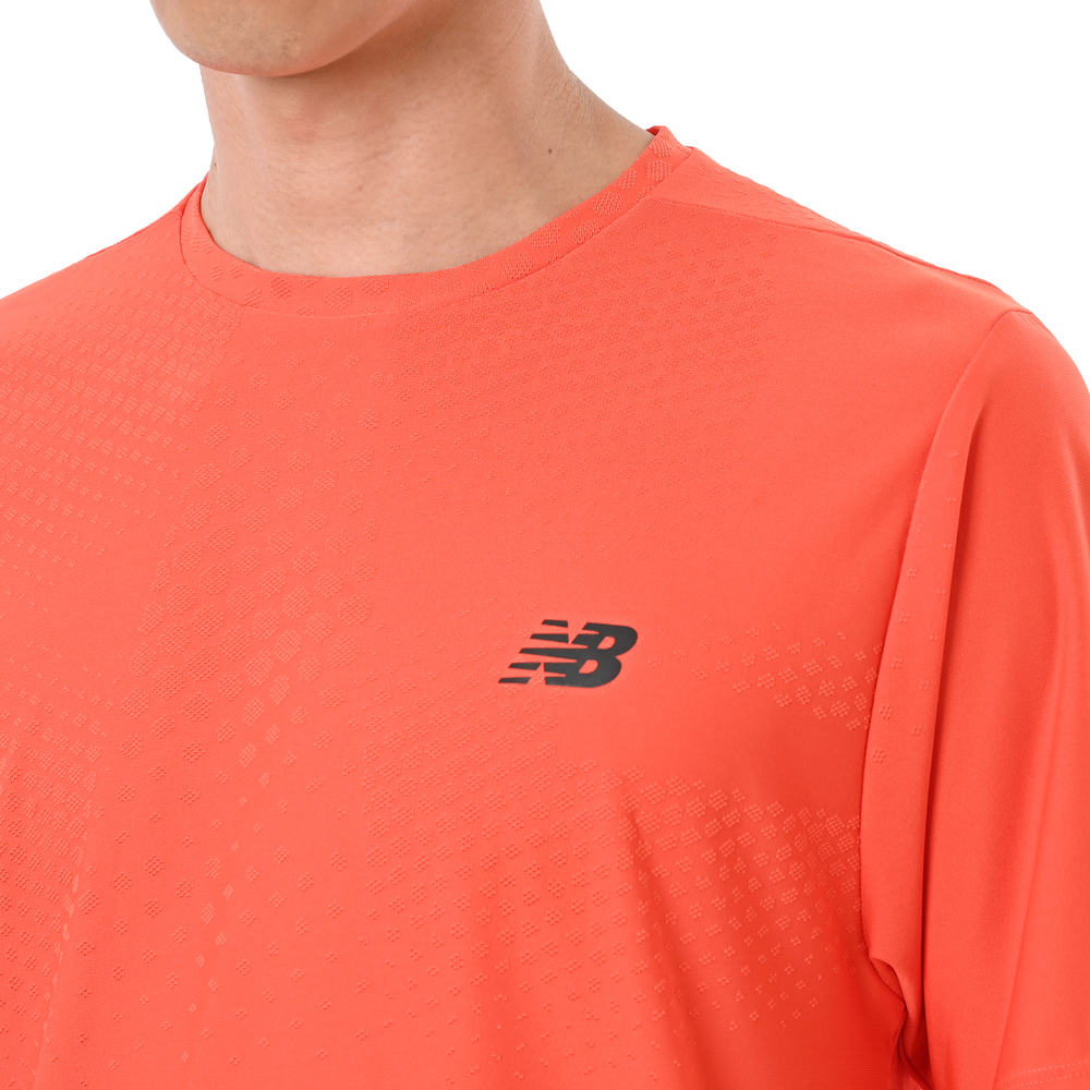 Férfi futópóló New Balance RC Adapt – narancssárga