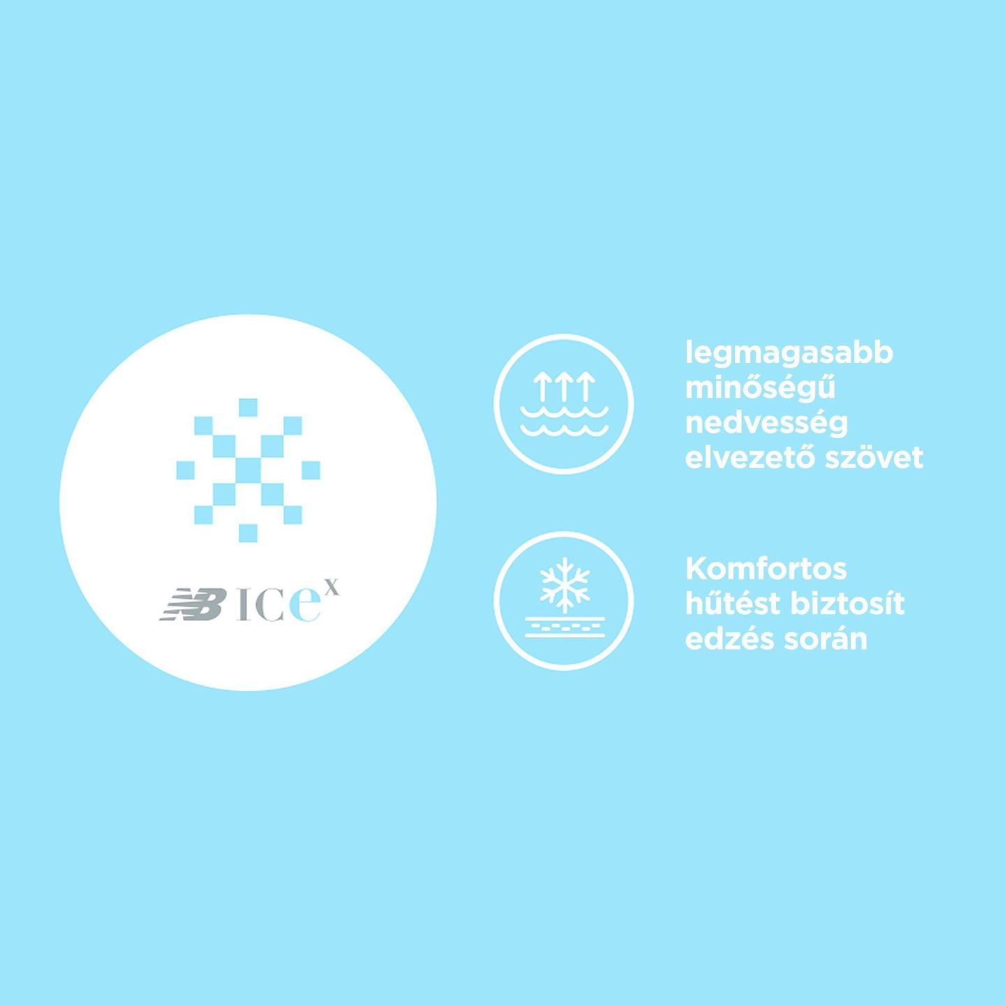 Női póló New Balance WT41250AB7 – lila