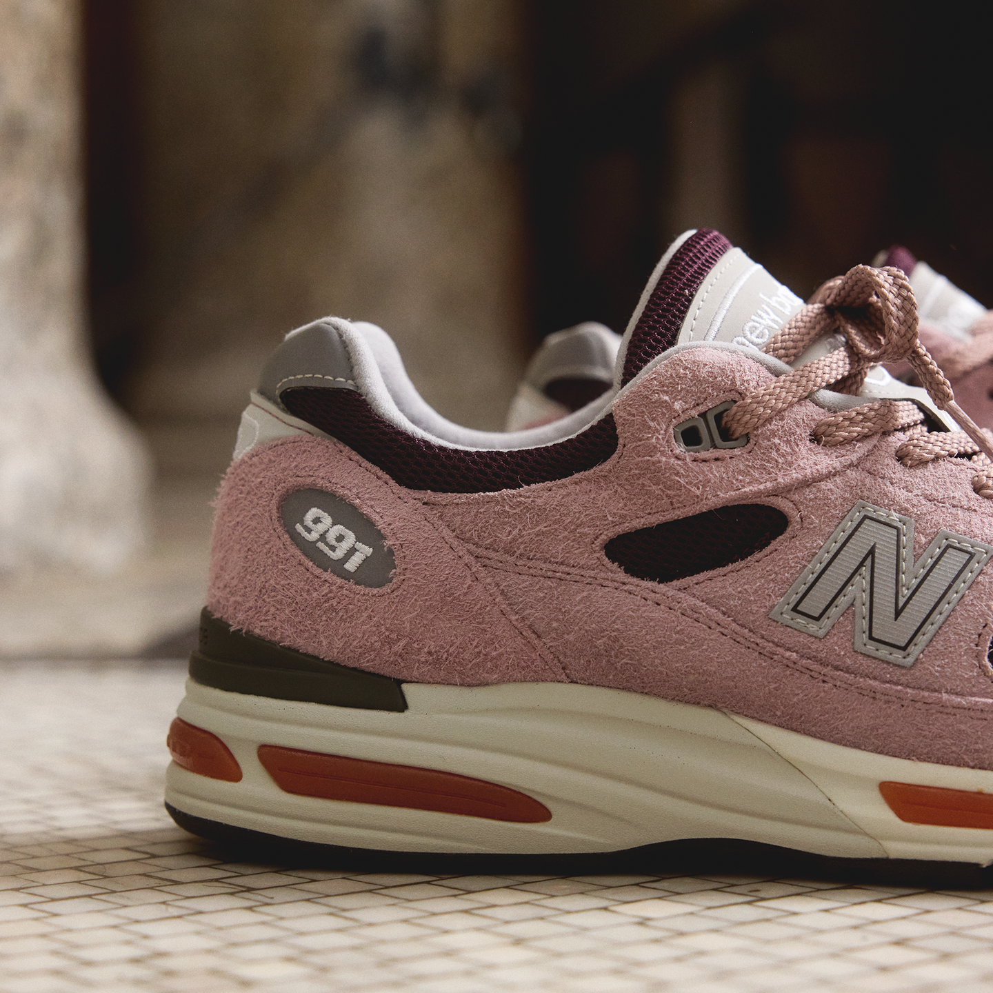 Unisex cipő New Balance U991PR2 – rózsaszín