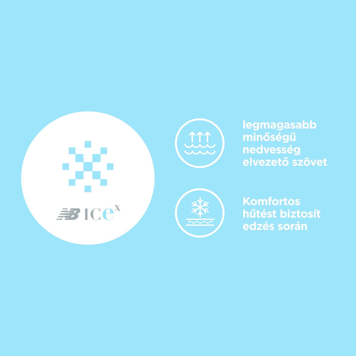 Férfi futópóló New Balance MT41253DAA – zöld