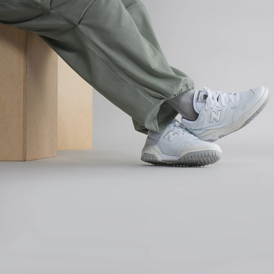 Unisex klasszikus cipő New Balance BB550PB1 fehér - newbalance.hu