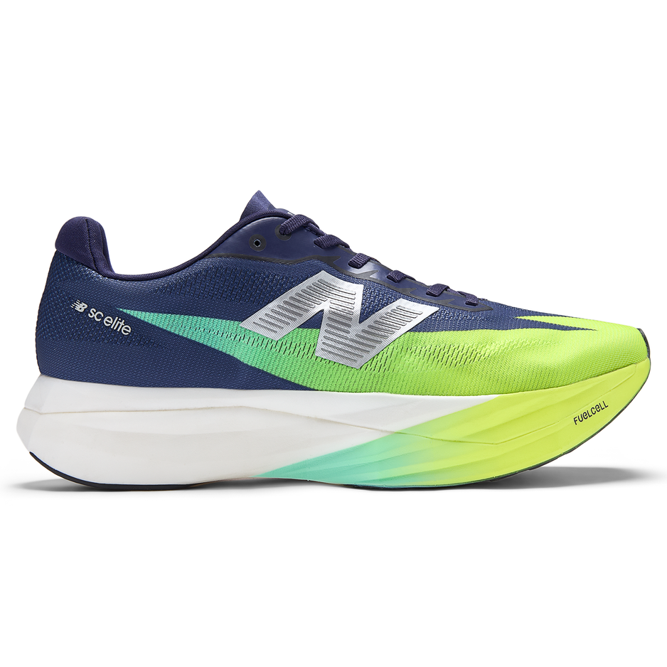 Férfi futócipő New Balance FuelCell SC Elite V5 MRCEL79H – sötétkék