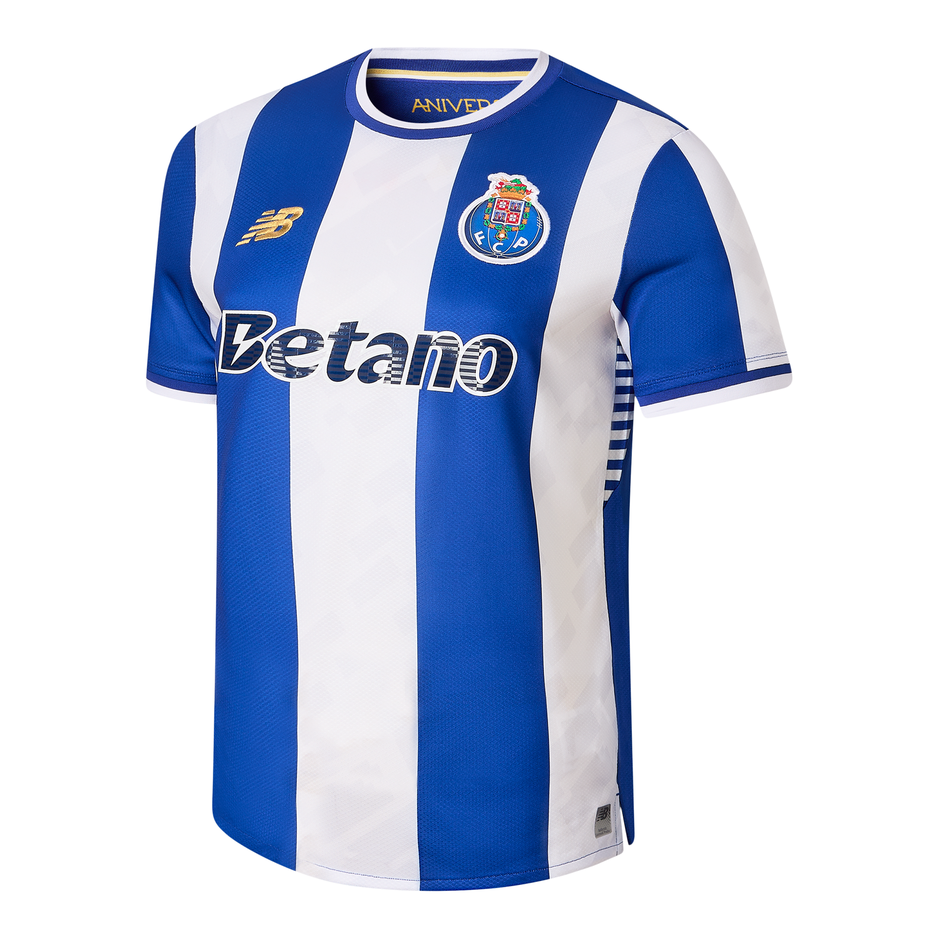 Férfi póló New Balance FC Porto MT230419HME – kék