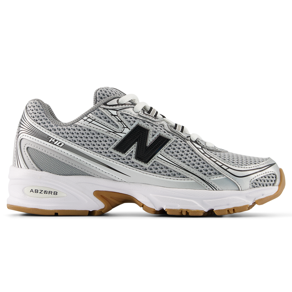 Gyermekcipő New Balance GR740GB – szürke
