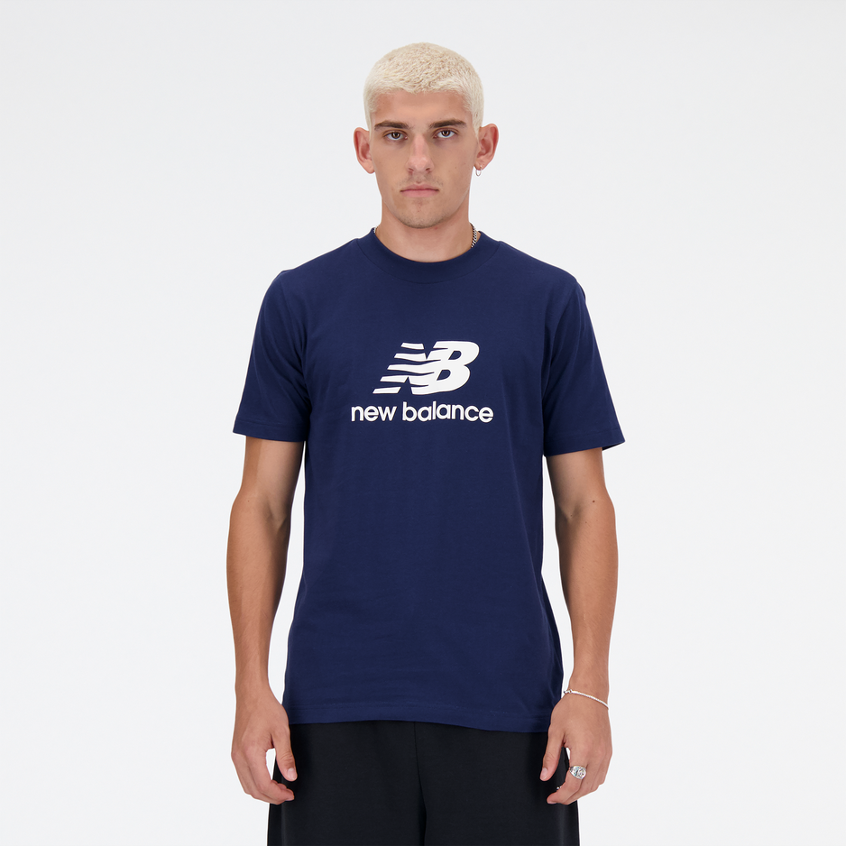 Férfi póló New Balance MT41502NNY – sötétkék