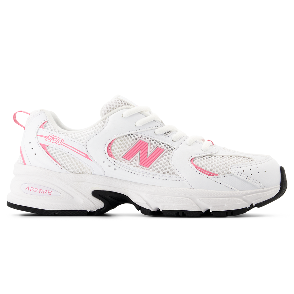 Gyermekcipő New Balance GR530CL – fehér