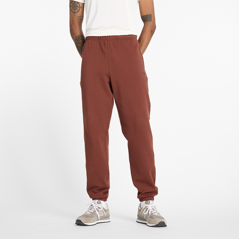 

Férfi nadrág New Balance MP41508ROK – barna