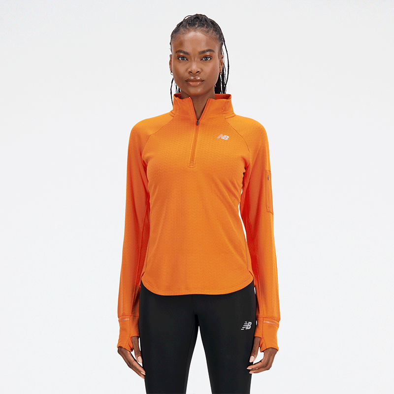 

Női felső New Balance WT23252CEN – narancssárga