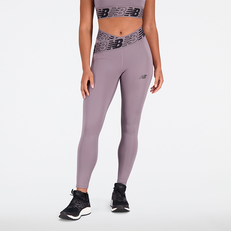 

Női leggings New Balance WP21177ZNC – lila