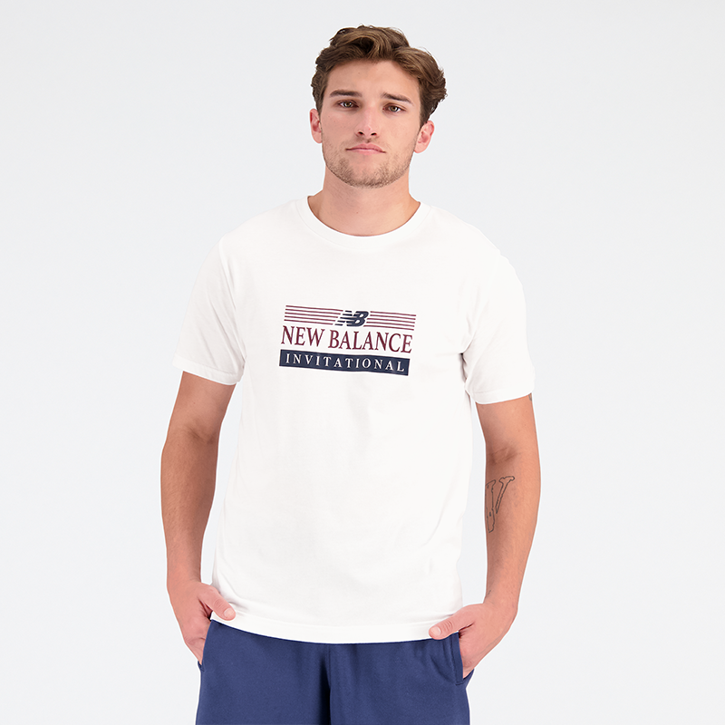 

Férfi póló New Balance MT31906WT – fehér