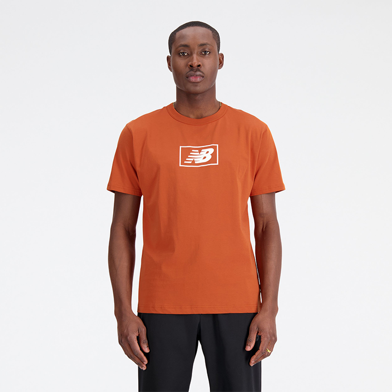 

Férfi póló New Balance MT33512ROX – narancssárga