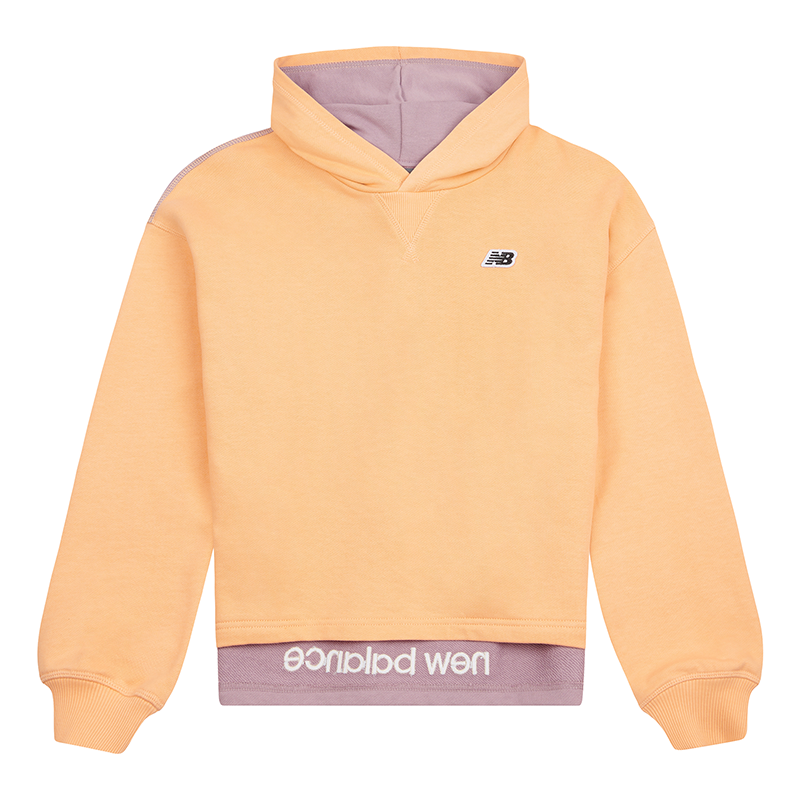 

Gyerek pulóver New Balance LAKG0040PAE – narancssárga
