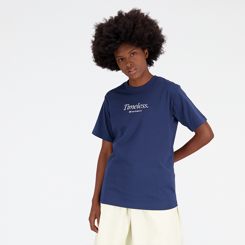 

Női póló New Balance WT31551NNY – sötétkék