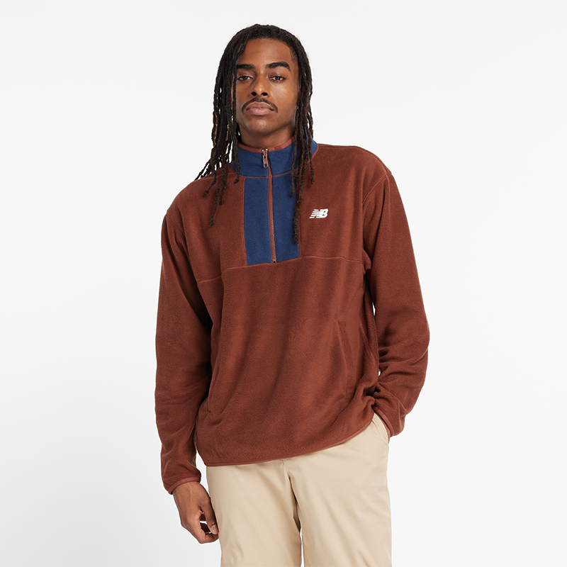 

Férfi felső New Balance MT43518ROK – barna