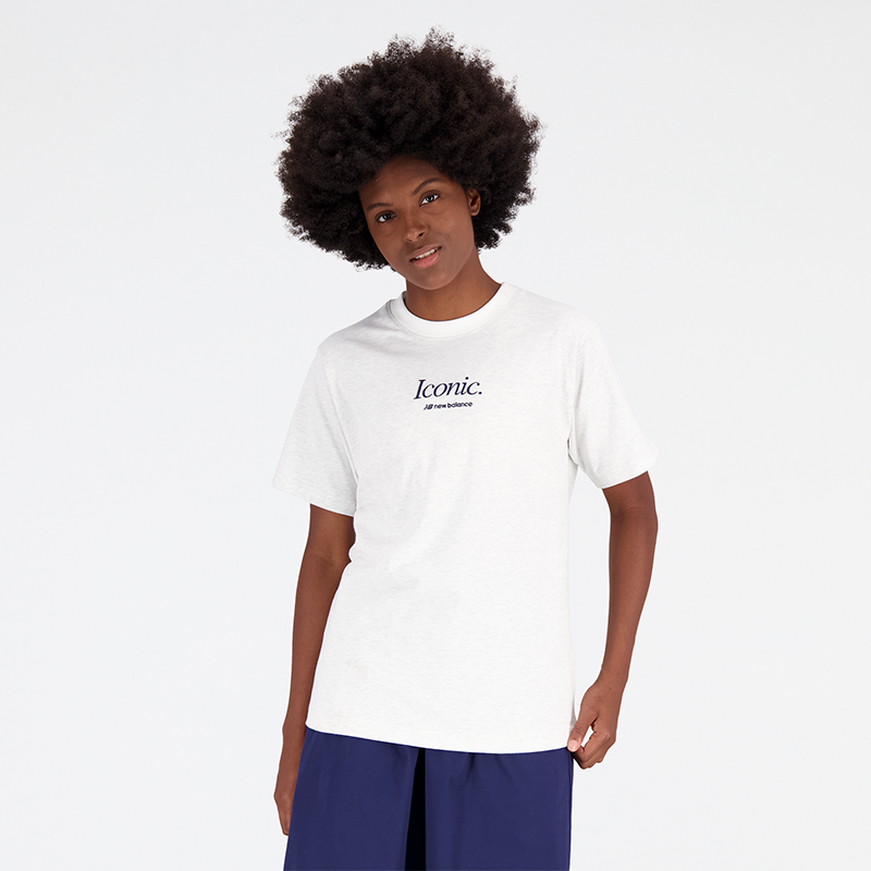 

Női póló New Balance WT31551SAH – szürke
