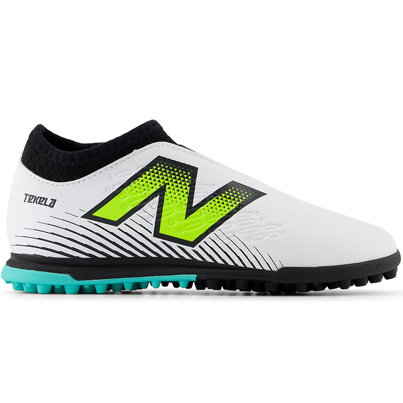 

Gyermek turf cipő New Balance TEKELA V4+ MAGIQUE JNR FG SJT3TH45 – fehér