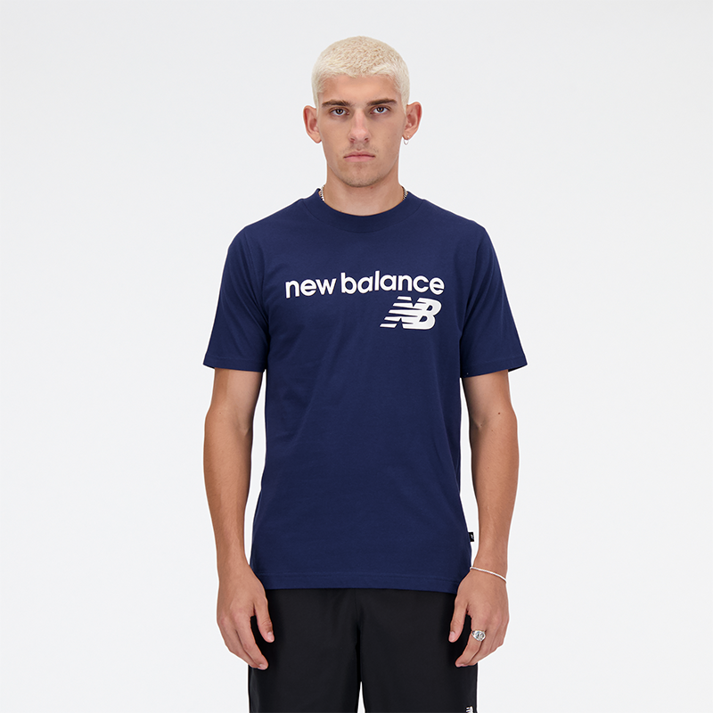 

Férfi póló New Balance MT41905NNY – sötétkék