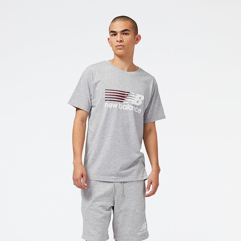 

Férfi póló New Balance MT23904AGM – szürke