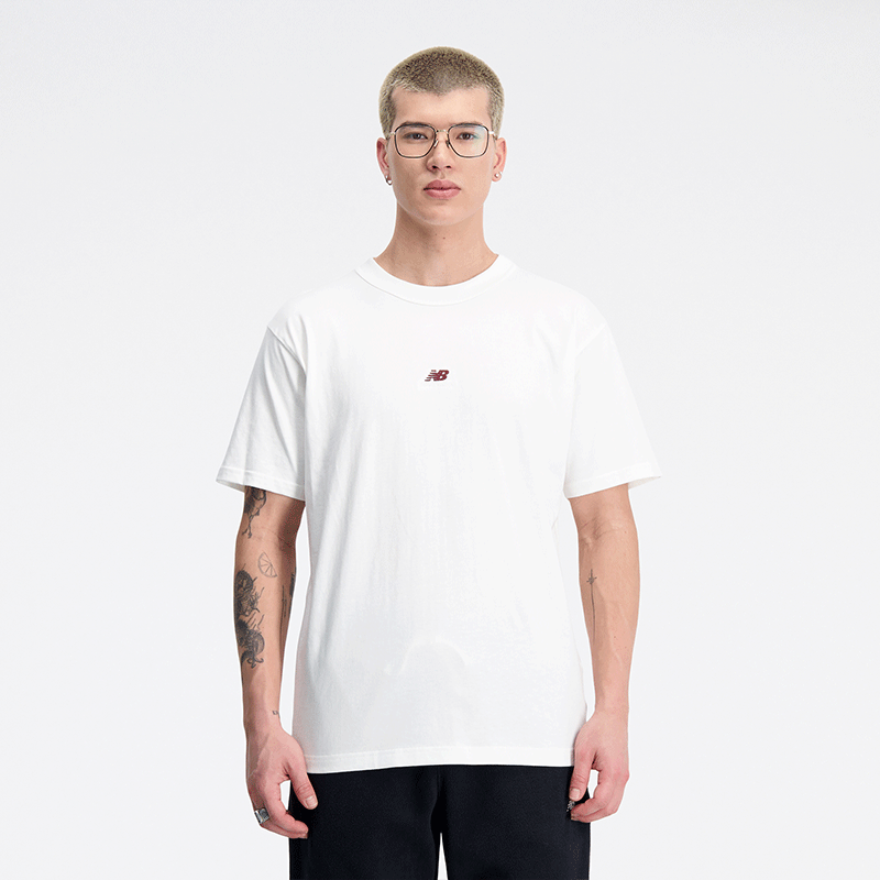 

Férfi póló New Balance MT31504SST – fehér
