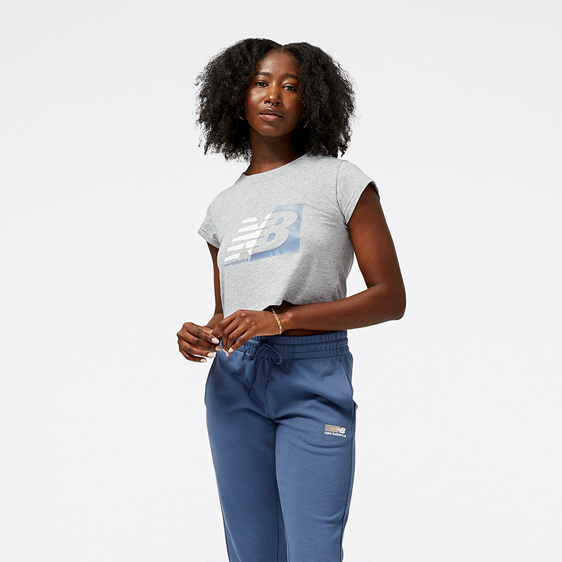 

Női póló New Balance WT31817AG – szürke