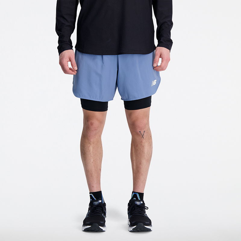 

Férfi futónadrág New Balance MS33282MYL – kék