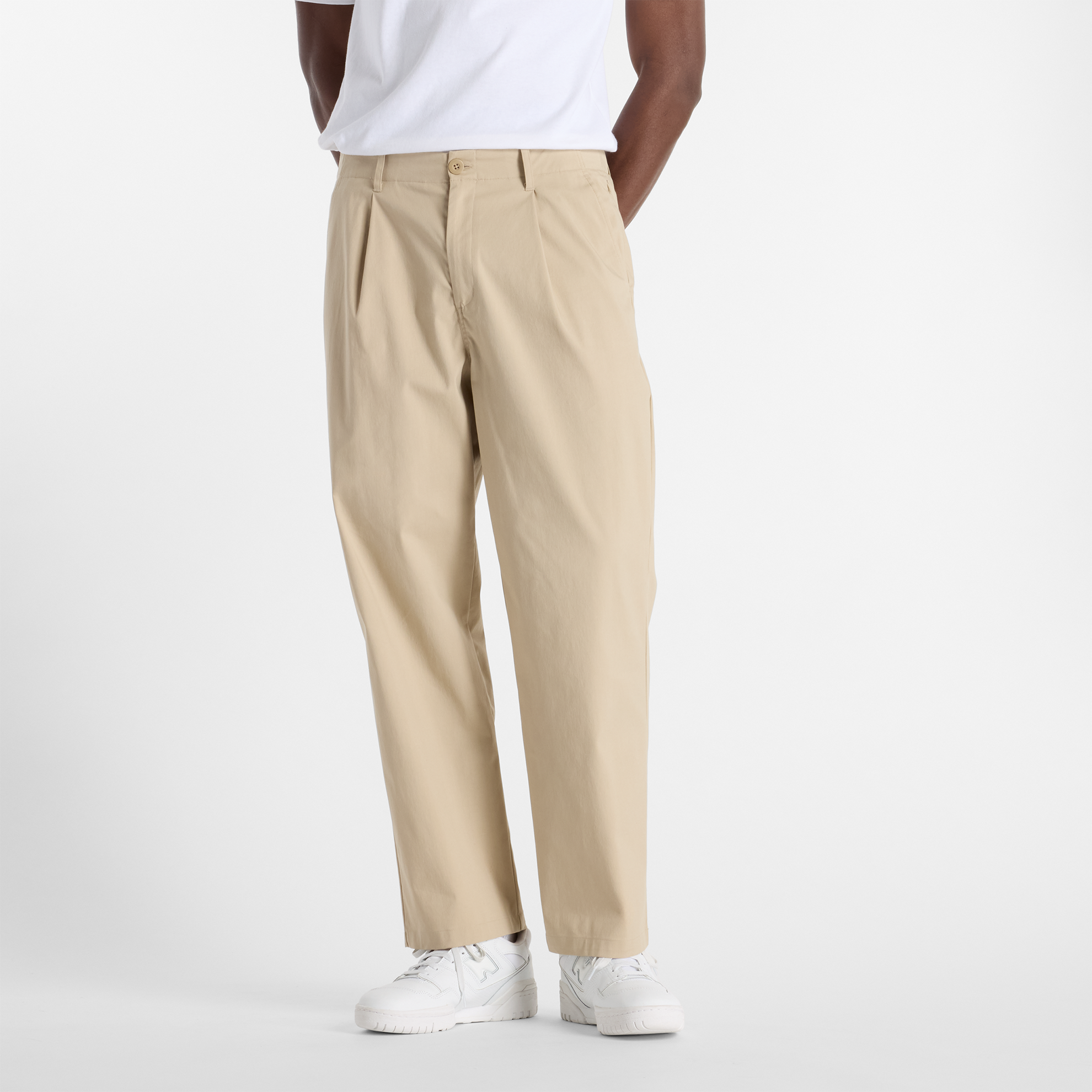Férfi nadrág New Balance MP51563SOT – bézs