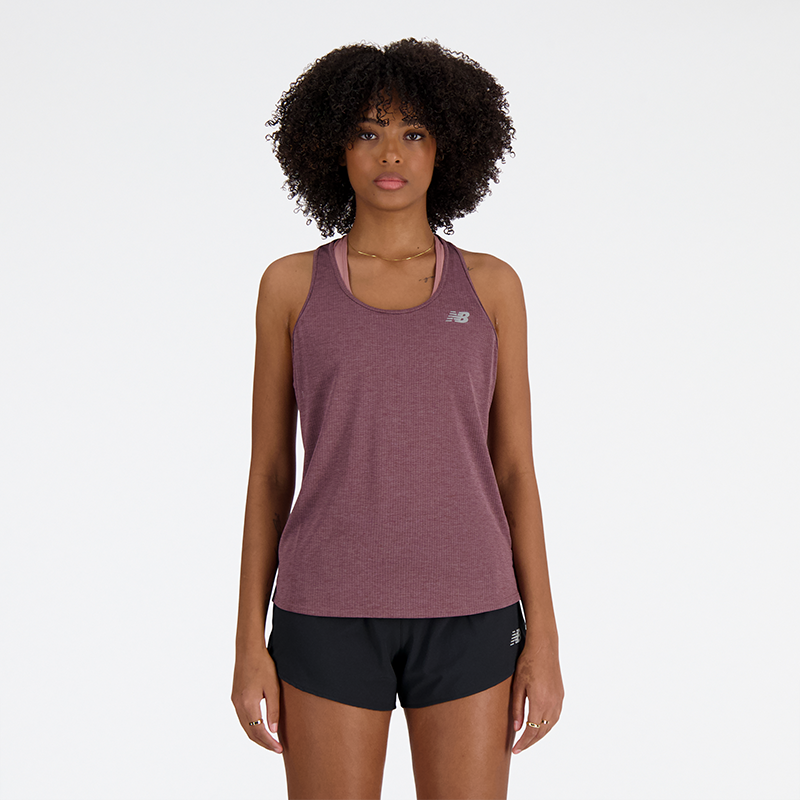 

Női póló New Balance WT41250LRC – lila