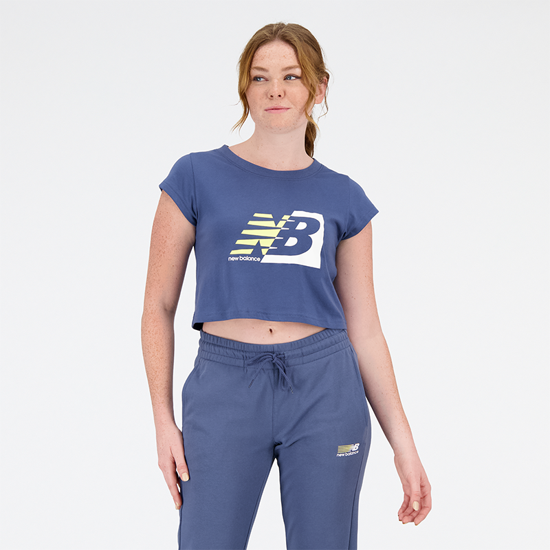 

Női póló New Balance WT31817VTI – kék