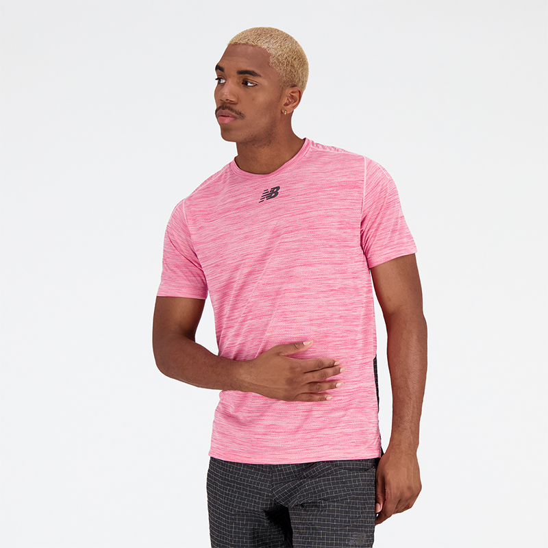 

Férfi póló New Balance MT31251SOI – rózsaszín