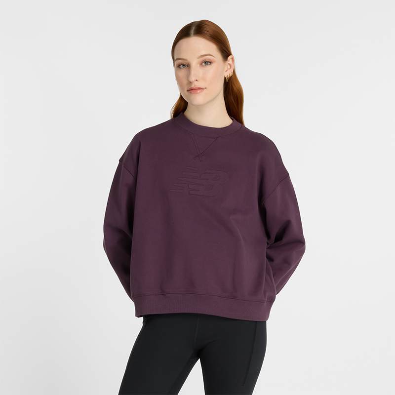 

Női felső New Balance WT43535PLN – lila