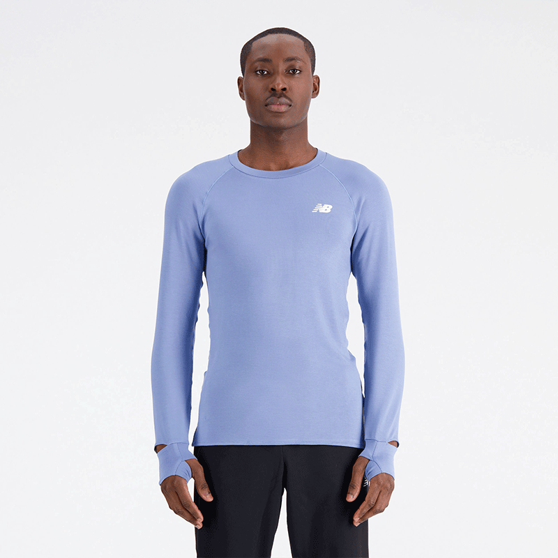 

Férfi futópóló New Balance MT33284MYL – kék