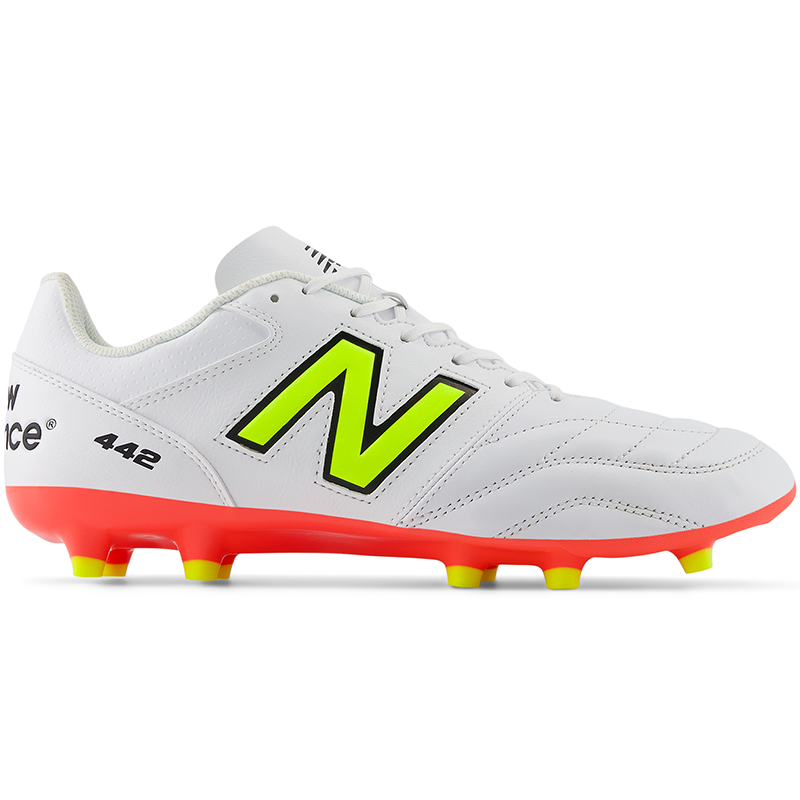 Férfi focicipő New Balance 442 V2 TEAM FG MS42FIB2 – fehér