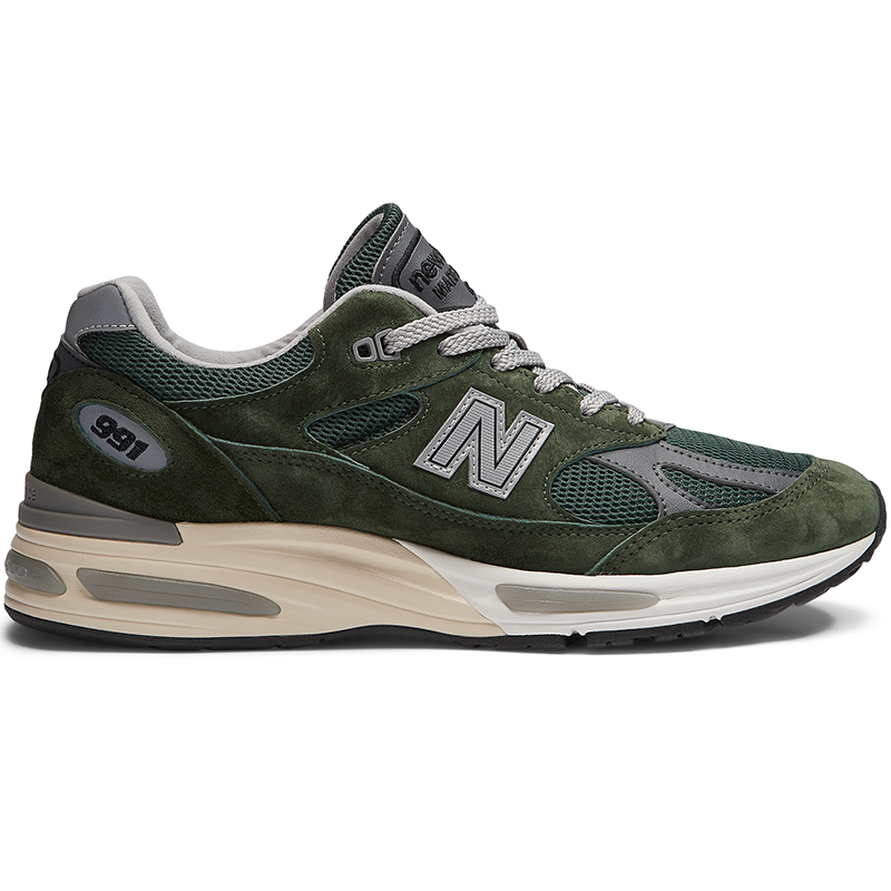 

Férfi cipő New Balance U991GR2 – zöld