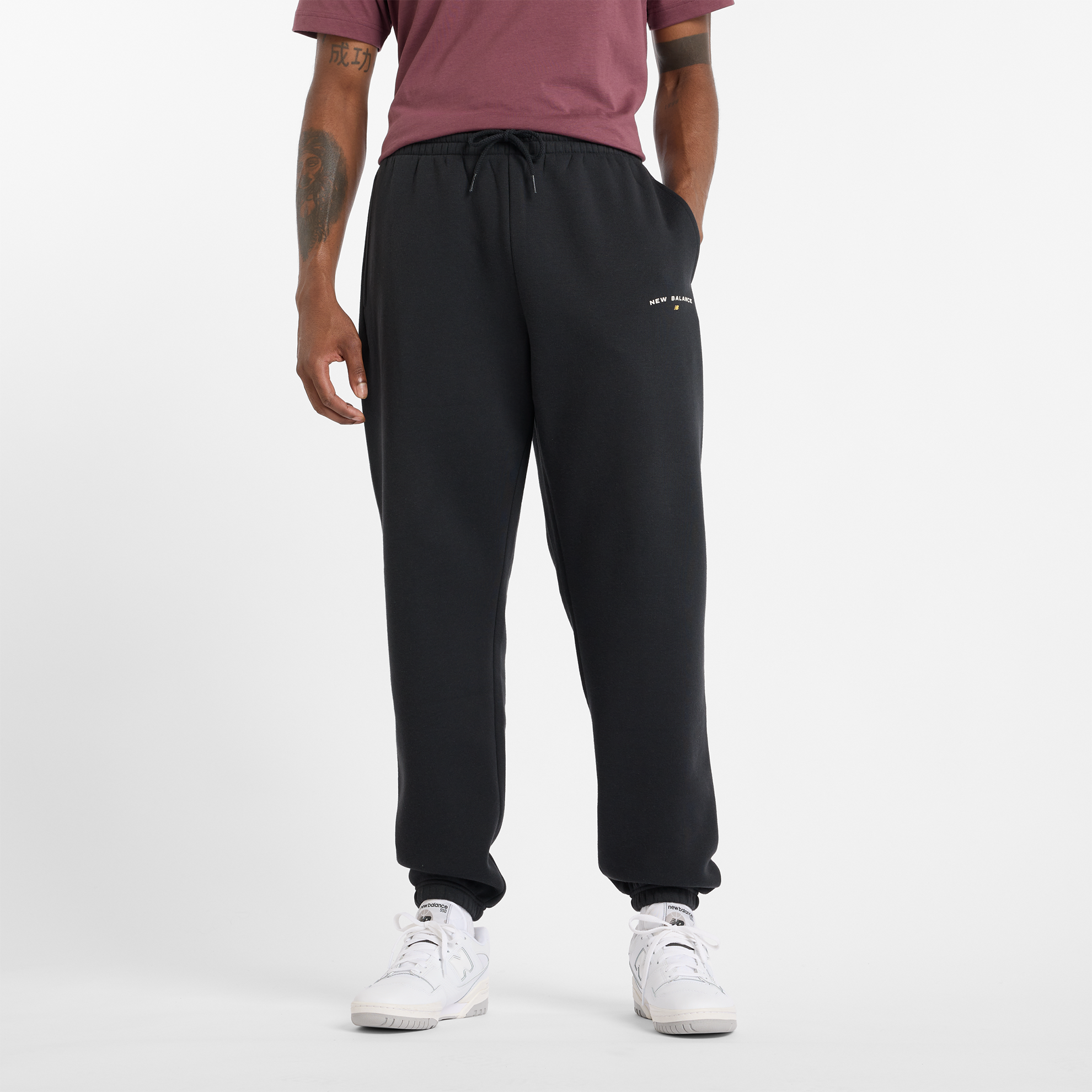 Férfi nadrág New Balance MP51505BK – fekete