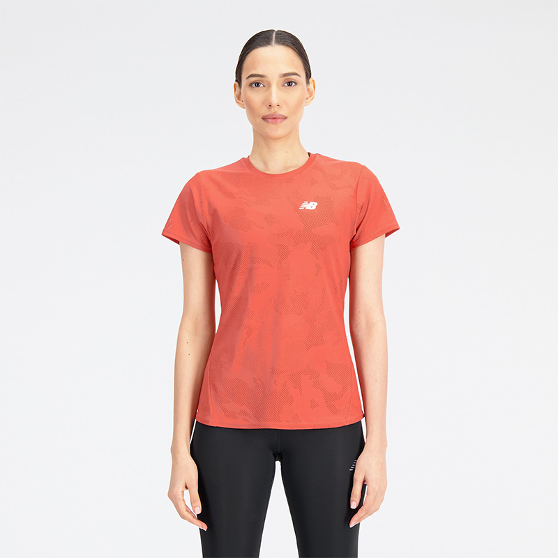 

Női póló New Balance WT33281ASU – narancssárga