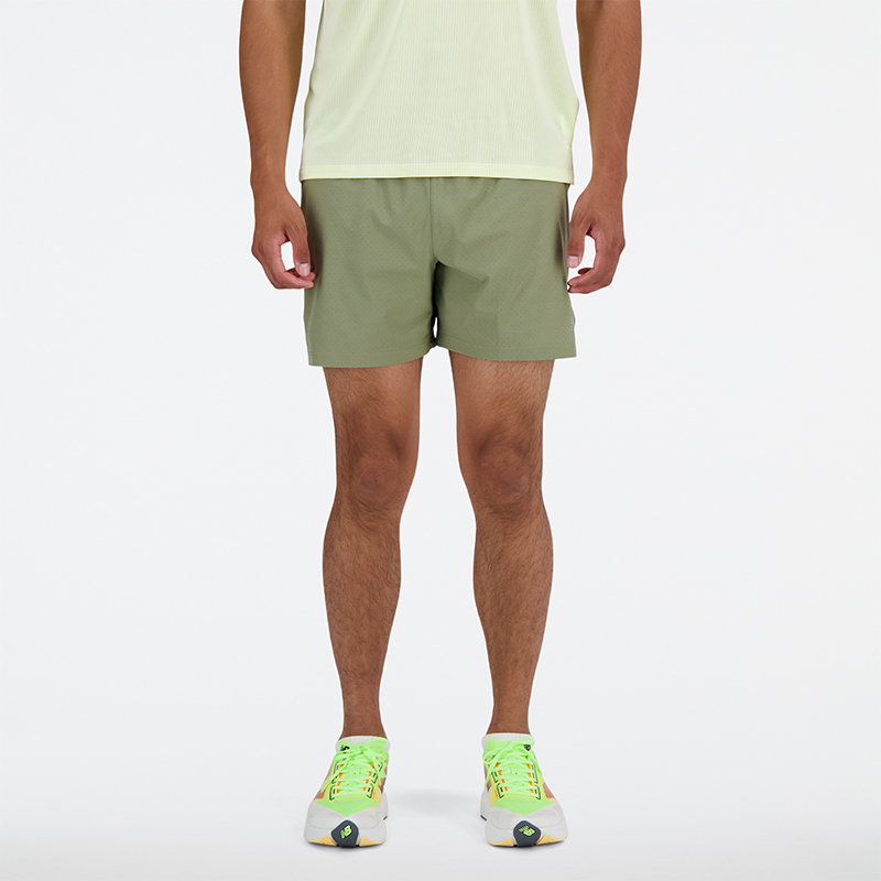 

Férfi futónadrág New Balance MS41286DEK – zöld