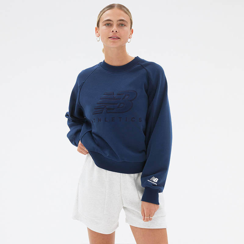 

Női felső New Balance WT23501NGO – sötétkék