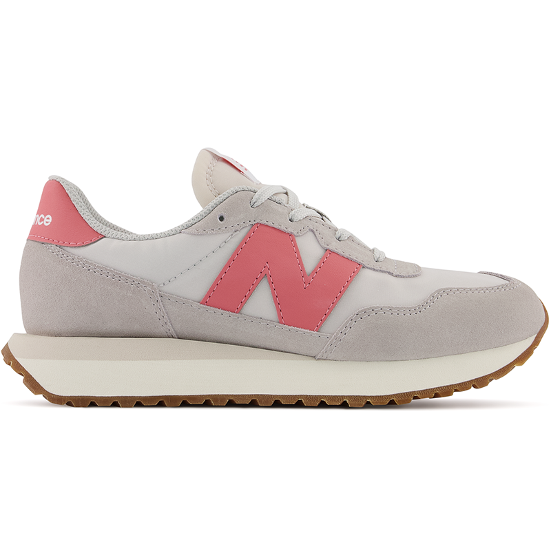 

Gyermekcipő New Balance GS237PK – szürke