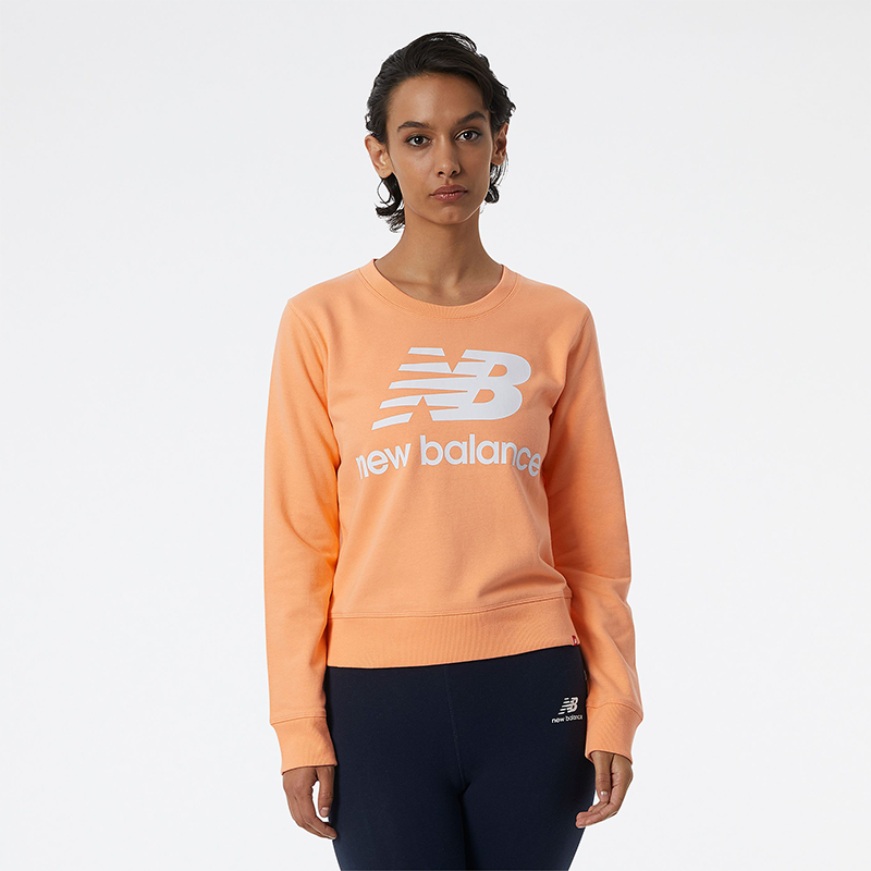 

Női pulóver New Balance WT03551PGZ – narancssárga