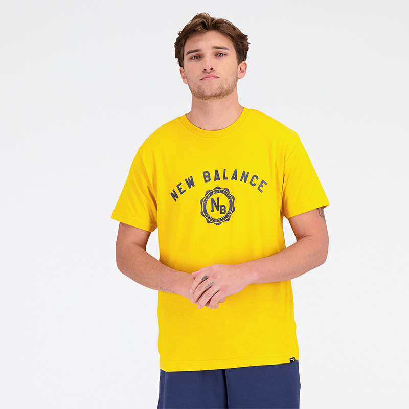 

Férfi póló New Balance MT31904VGL – sárga
