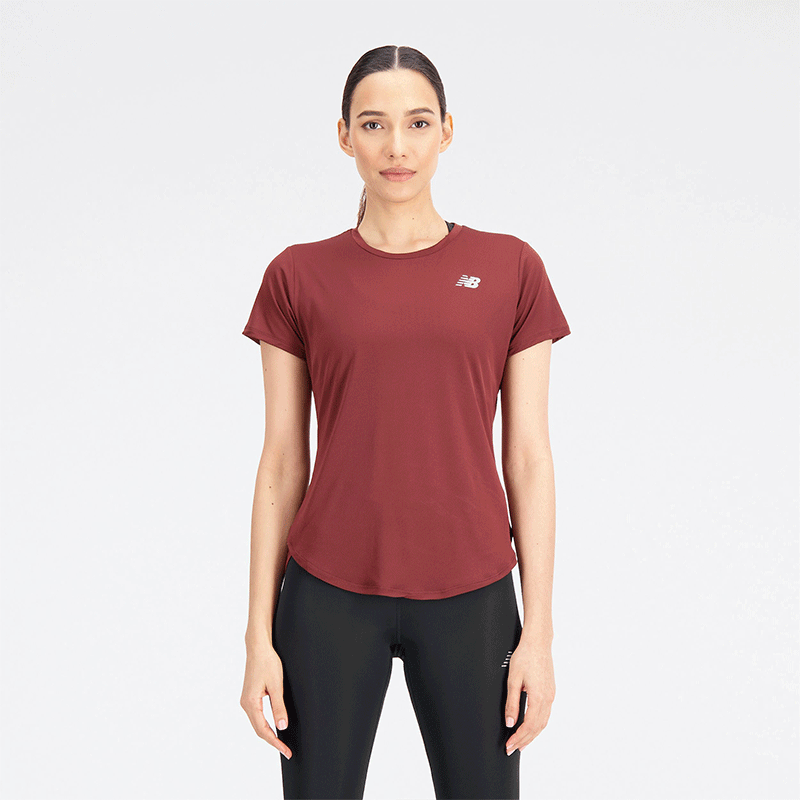 

Női póló New Balance WT23222NBY – piros