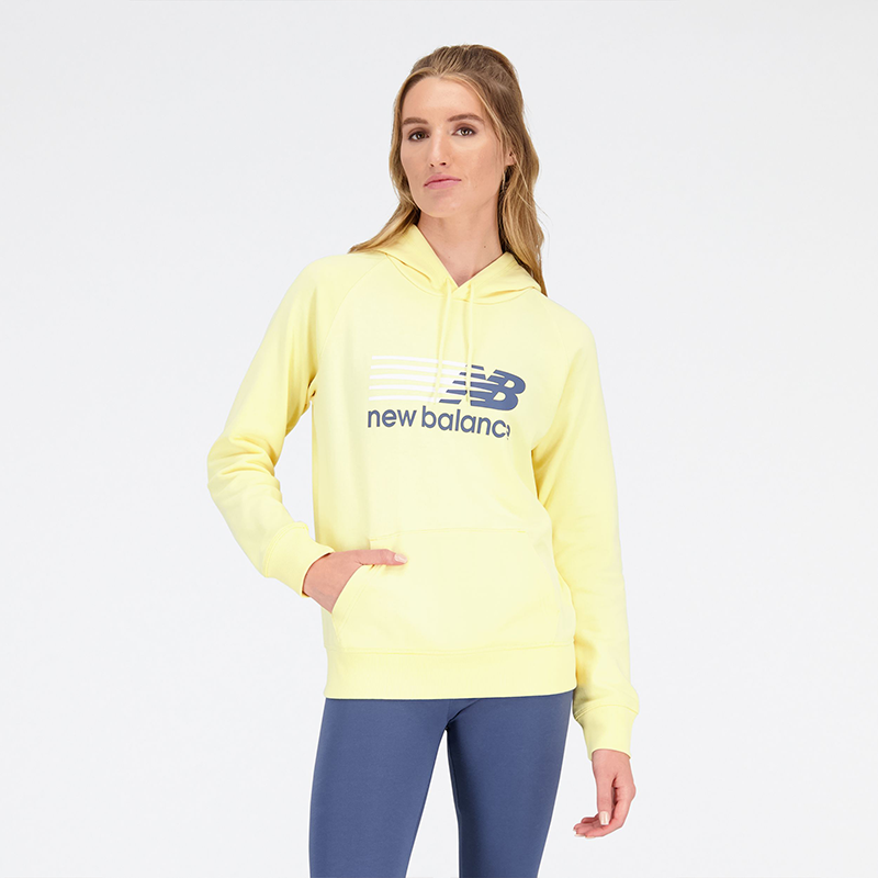 

Női felső New Balance WT23800MZ – sárga