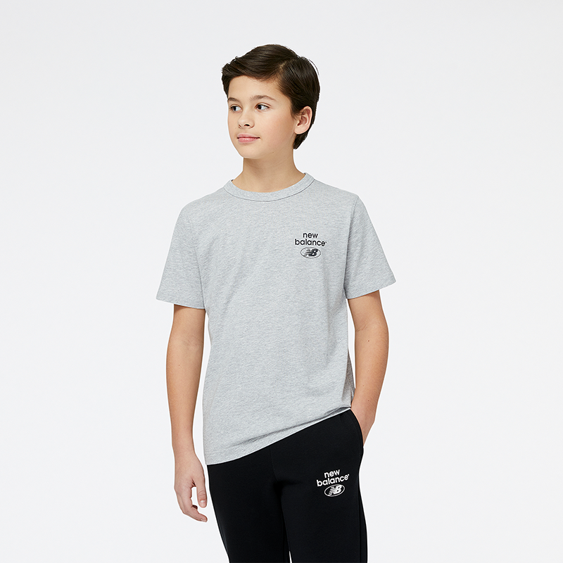 

Gyerek póló New Balance YT31518AG – szürke