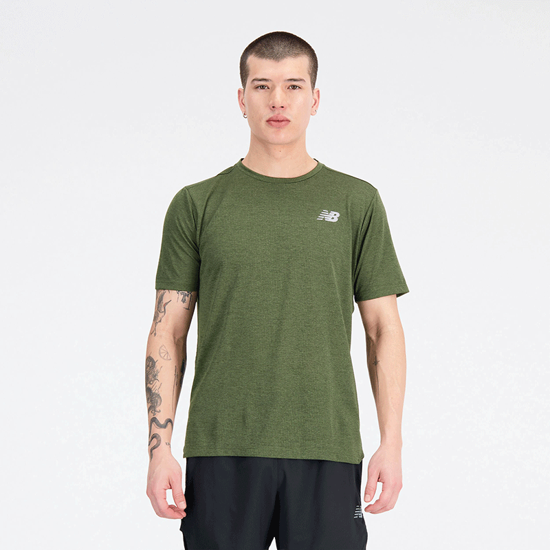 

Edzőpóló New Balance MT21262KMU – zöld