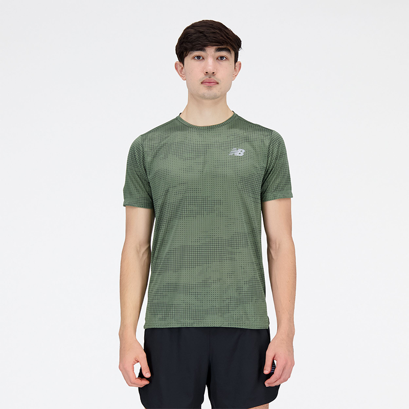 

Edzőpóló New Balance MT21263DON – zöld